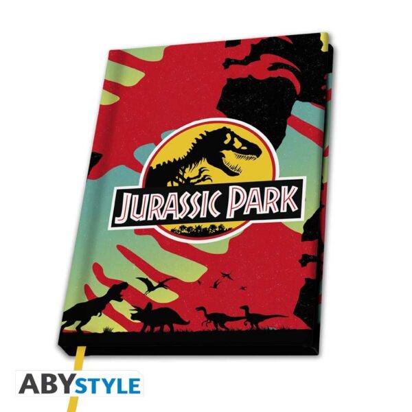 JURASSIC PARK - A5 Anteckningsbok - Dinosaur Kingdom 1