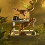 Jurassic Park Diorama Velociraptors 18 cm 1