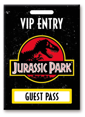 JURASSIC PARK - Guest Pass - Magnet 1