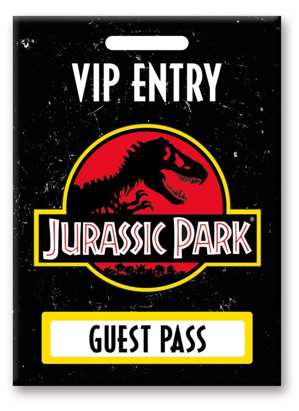 JURASSIC PARK - Guest Pass - Magnet 1