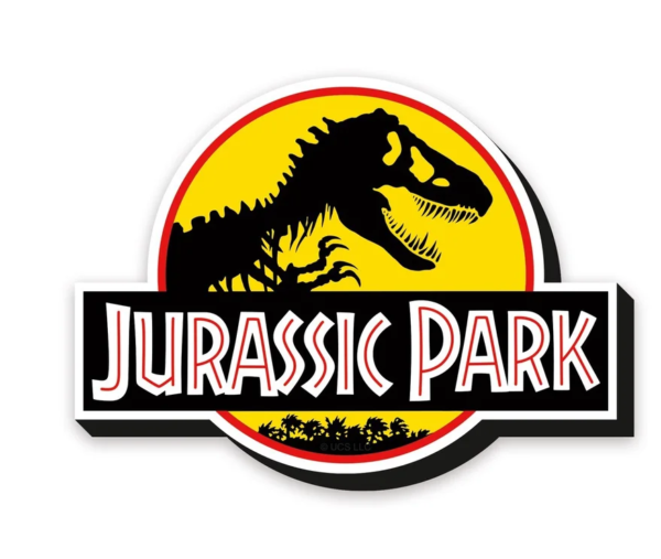 JURASSIC PARK - Logo - Chunky Magnet 1