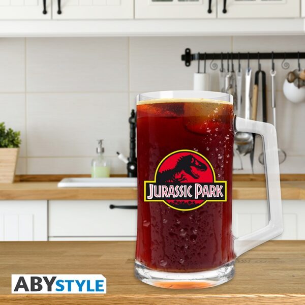 JURASSIC PARK - Tankard Logo 2