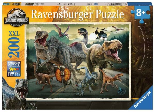 Jurassic World Children's Jigsaw Puzzle XXL Life Finds A Way 200 pieces 2