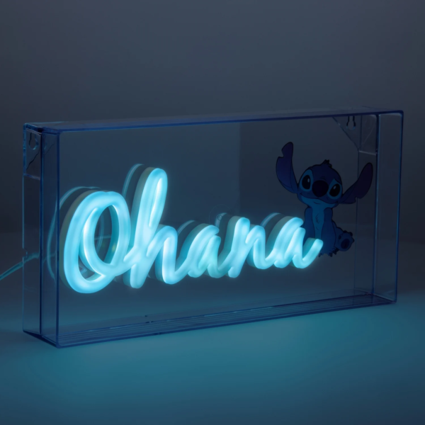 LILO & STITCH - Ohana - Led Neon Light 2