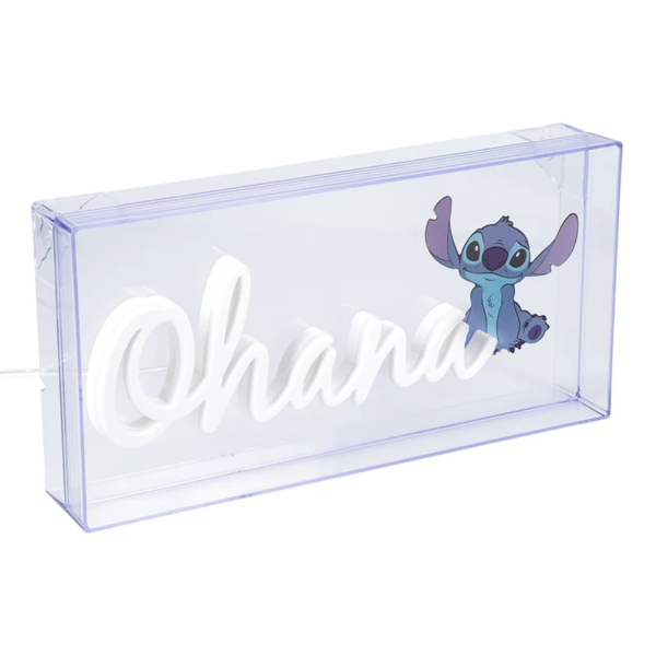 LILO & STITCH - Ohana - Led Neon Light 3