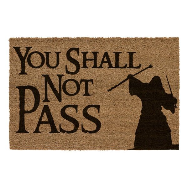 Lord of the Rings Dörrmatta - You Shall Not Pass 60 x 40 cm 1