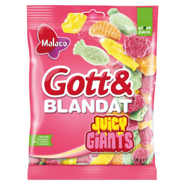 MALACO Gott & Blandat Juicy Giants 170 g 1