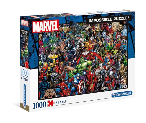 Marvel 80th Anniversary - Impossible Puzzle Characters 1000 bitar 1