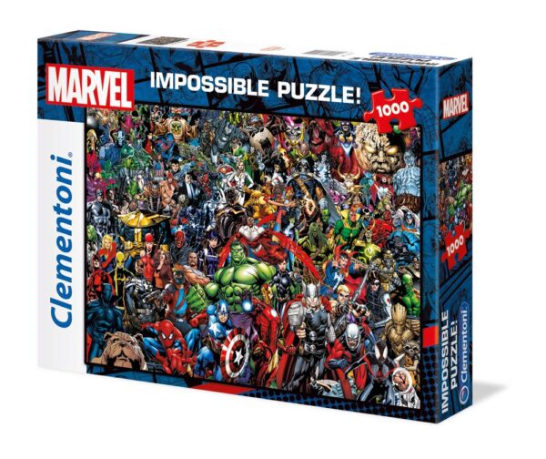 Marvel 80th Anniversary - Impossible Puzzle Characters 1000 bitar 3