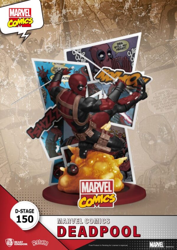 Marvel D-Stage PVC Diorama Deadpool 16 cm 1