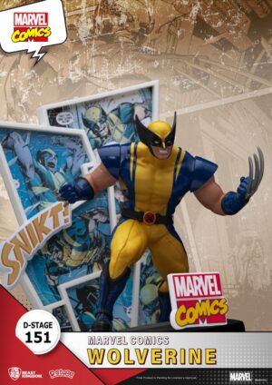 Marvel D-Stage PVC Diorama Wolverine 16 cm 1