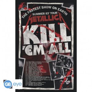 METALLICA - Poster Maxi 91.5x61 - Kill'Em All 83 Tour 1