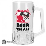 METALLICA - Tankard Beer'Em All 1