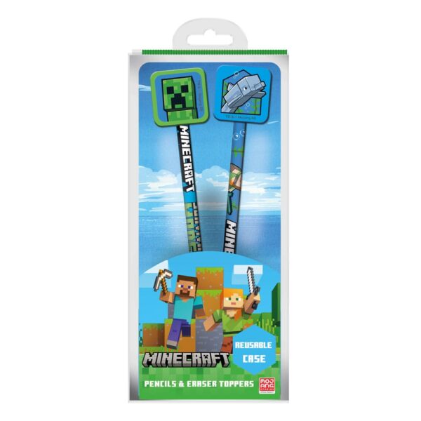 Minecraft Pennor med Topper 2-Pack 1