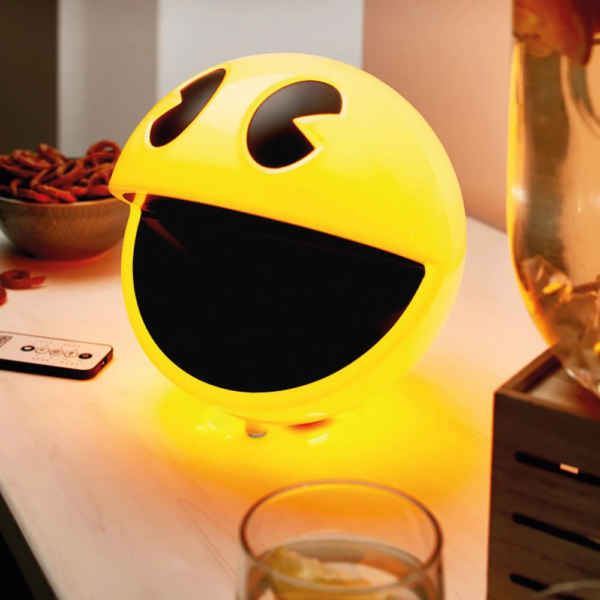 PAC MAN - Lampa med fjärrkontroll och ljud 1