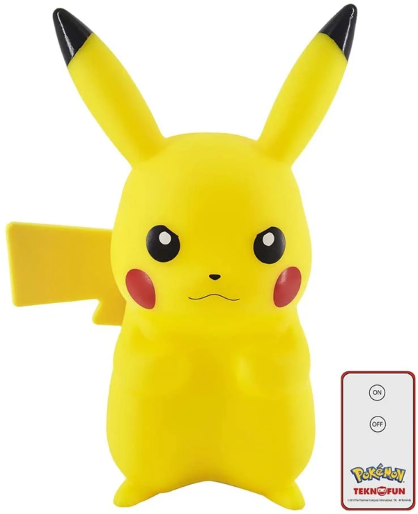 POKEMON - Angry Pikachu - LED Lampa 25 cm 1