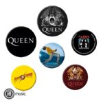 QUEEN - Mugg Heat Change 320ml + Acryl® + Badge Pack Mix 7