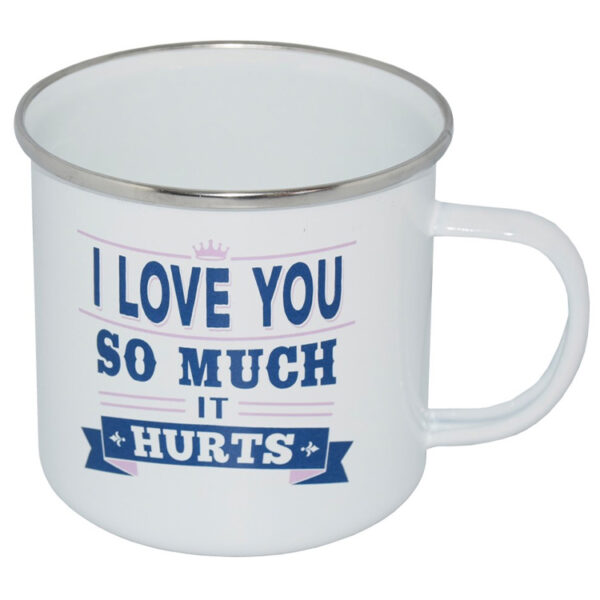 Retro Mugg - I Love You 1