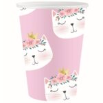 Rosa Katt Pappersmugg 6-pack 1