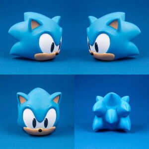 Sonic the Hedgehog Mood Light Sonic Head 12 cm 1