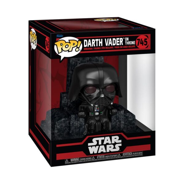 Star Wars: Dark Side POP! Deluxe Vinyl Figure Vader Throne 9 cm 2