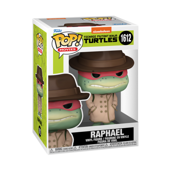 Teenage Mutant Ninja Turtles POP! Raphael w/Coat & Hat 9 cm 2