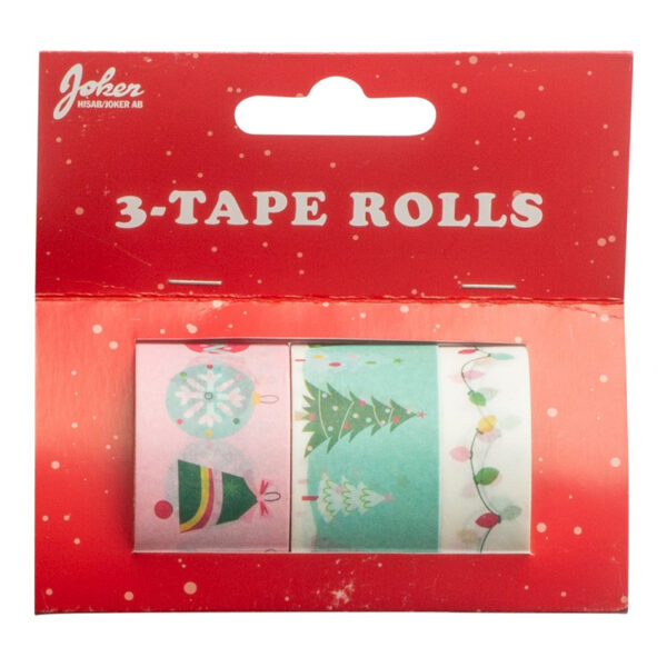 Tejp Med Julmotiv 3-pack 2