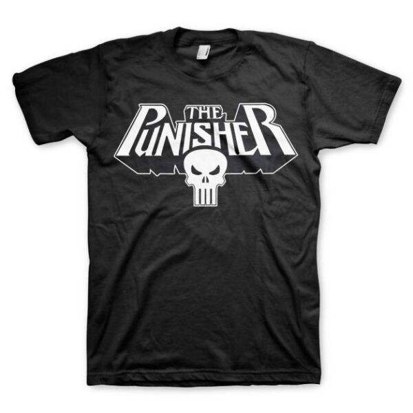 The Punisher Logo T-Shirt Svart 1