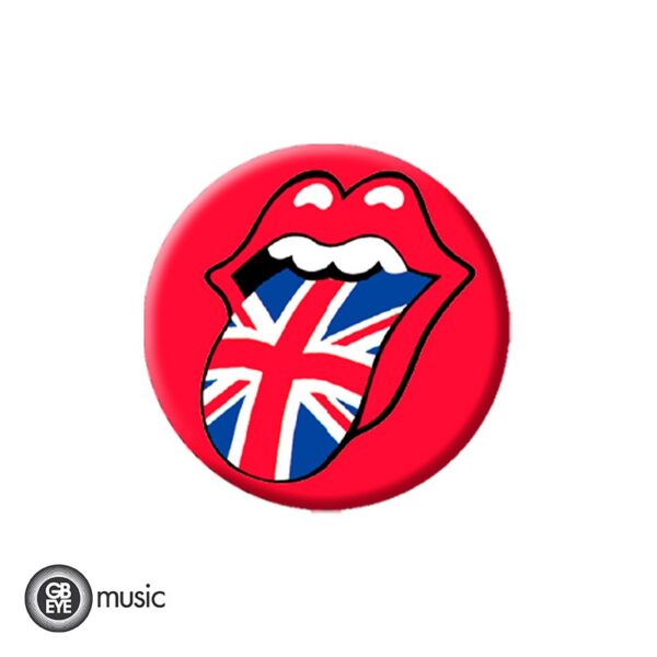 THE ROLLING STONES - Badges Knappar 6-pack - Lips 4