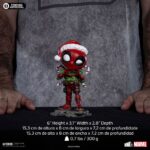 X-Men Mini Co. PVC Figure Deadpool Xmas Version 15 cm 2